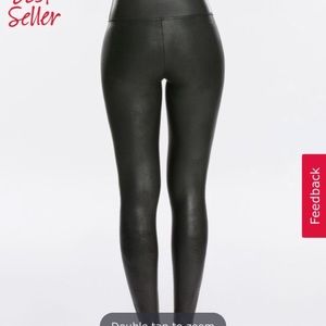 SPANX faux leather leggings